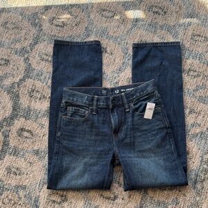 Gap Kids Boys 90s original straight Blue Denim Jeans